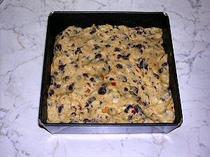 Picture of the Bremer Klaben before going into the oven