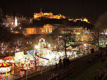 Picture of Christmas in Edinburgh